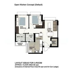 Blk 107A Alkaff Oasis (Toa Payoh), HDB 3 Rooms #599356041